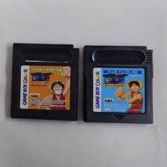 ゲームボーイソフト ワンピース 2個セット ソフトのみ