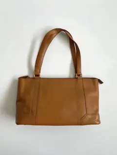 BURBERRY LEATHER PLAID TOTE HAND BAG