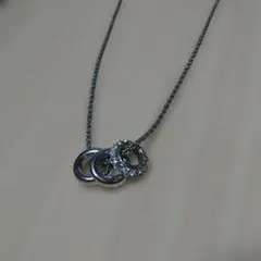 ✉️3連リングネックレス