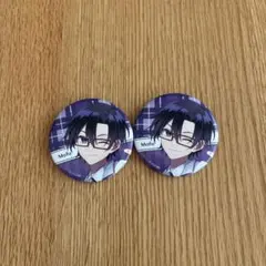 カラフルピーチ　もふ　缶バッジ 2個セット