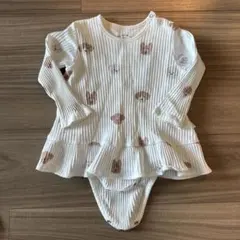 gelato pique 犬　ロンパース 80 トップス　ロゴ