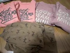 LOOK by BEAMS MINI ロンT2種、UNIQLOレギンス　計6着のサムネイル