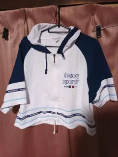 Y2Kle coq sportif レディース 初ショート丈パーカー ワッフルのサムネイル