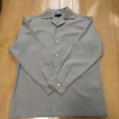 5 ZIP FIVE グレー 長袖シャツ M