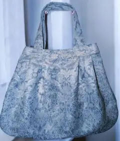 タック入りトート　ハンドメイド