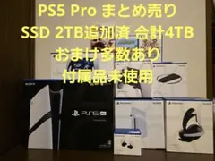 美品 付属品未使用 PS5 Pro CFI-7000B01 セット売り