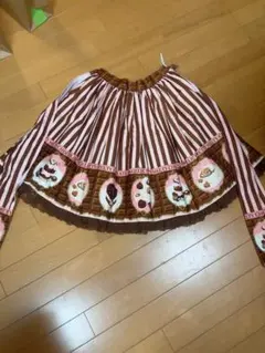 メルティチョコレート柄スカートのサムネイル