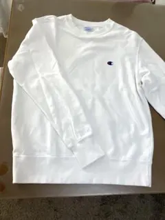 Champion ホワイト スウェット M