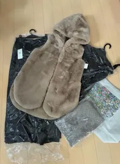 ヤマダヤ2026 ファーベスト　ムートンベスト　まとめ売り　福袋スコットクラブ