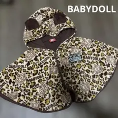 ベビードール　ポンチョ　ヒョウ柄
