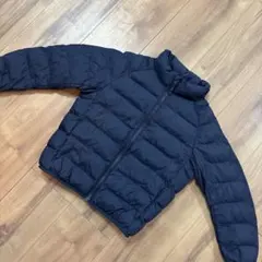 s*y様 美品　ユニクロ　ネイビー 中綿コート サイズ120