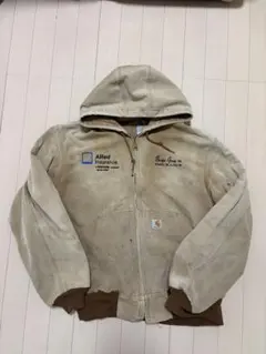 00s Carhartt アクティブジャケット 企業ロゴ刺繍のサムネイル