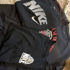 NIKE DRI-FIT バスケットボール Tシャツ M 黒等3枚まとめ売り