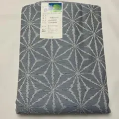 木かげ　麻の葉　銘仙版　55x59cm 夏座布団カバー　５枚セット
