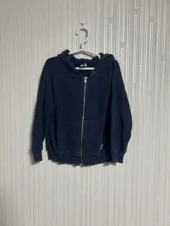 バースデイ futafuta ネイビー フルジップ パーカー