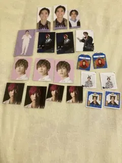 田中樹　厚紙、シールなど　カード類　セット