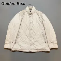 h*l様 Golden Bear キルティングジャケット ベージュ M 中綿入