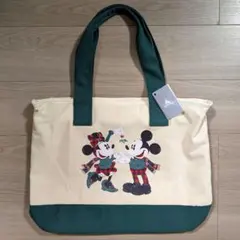 【タグ付き】ディズニーストア トートバッグ クリスマス ミッキーミニー