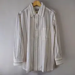 未使用 chanmamie 長袖 ストライプシャツ