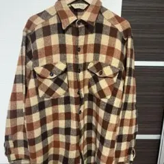 L.L.Bean チェック柄ネルシャツ Lサイズ