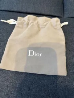 【いなり様専用】Dior グレー 巾着ポーチ