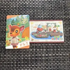 【あつまれ どうぶつの森】カードグミセレクション 2枚セット【ドレミ】