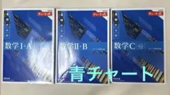 青チャート 数学Ⅰ＋A、Ⅱ＋B、C 3点セット