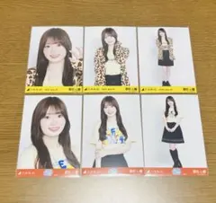 乃木坂46 生写真 コンプ 大阪府Ver コーデ 豹柄 ライブT 愛宕心響のサムネイル