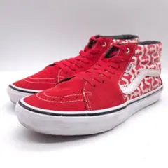 Supreme × VANS シュプリーム バンズ スニーカー 29cm レッドのサムネイル