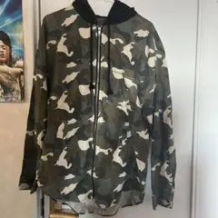 シャツパーカー 迷彩 H&M