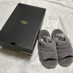 新品　正規品　27cm UGG アグ ルームシューズ サンダル ライトグレー