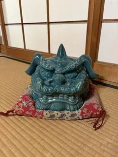 吉向十三軒 青磁向獅子香炉 長次郎作 - メルカリ