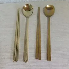 韓国式　箸とスプーン2セット