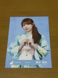 清水理央 日向坂46 2026年 浴衣 セミコンプ - メルカリ