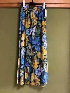 USED KENZO ヴィンテージ（エルカ期）ボタニカルフレアスカート - メルカリ