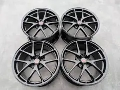 【美品 鍛造 スバル WRX STI 純正 18インチ グロスブラック 4本】のサムネイル