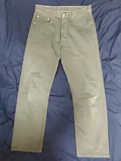 90s USA製 リーバイス501 オリーブ W32 ティアオフタグ付き