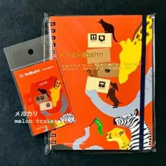 ★WEB SHOP限定★ ロルバーン　ポケット付メモ　Lサイズ　A（動物）