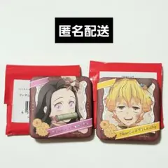 鬼滅の刃　バレンタイン&ホワイトデー　竈門禰豆子　我妻善逸　缶バッジ