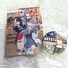 にじさんじ　くら寿司　加賀美ハヤト　オリジナル缶バッジ 未開封