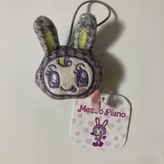 ナルミヤキャラクターズ　メゾピアノ　ベリエちゃん　フェイスマスコット　千鳥柄