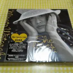 渡辺美里 ／She loves you 初回盤ベストCD未開封
