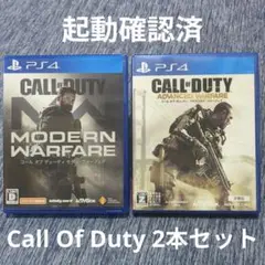 【起動確認済】PS4 Call Of Duty 2本セット