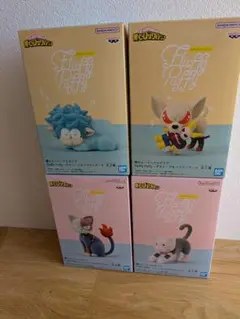 僕のヒーローアカデミア Fluffy Puffy フィギュア4種セット