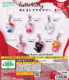 Hello Kitty めじるしアクセサリー カプセルトイ チャーミーキティ