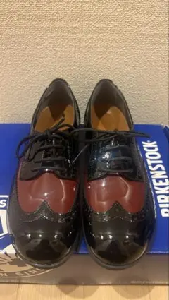 BIRKENSTOCK ウィングチップ レースアップシューズ