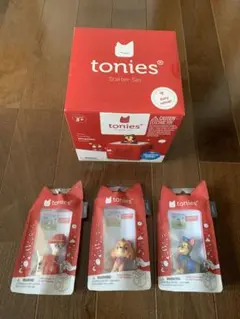 tonieboxレッドとパウパトロールのtonies3点