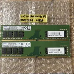 Samsung DDR4-2666V 8GBx2枚 計16GB UDIMM - メルカリ