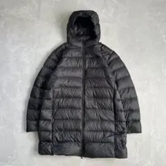 ユニクロ ウルトラライトダウンフーデットコート メンズ XXL ブラック