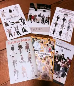 Snow Man 会報 セット 4,8,12,16,20,24
